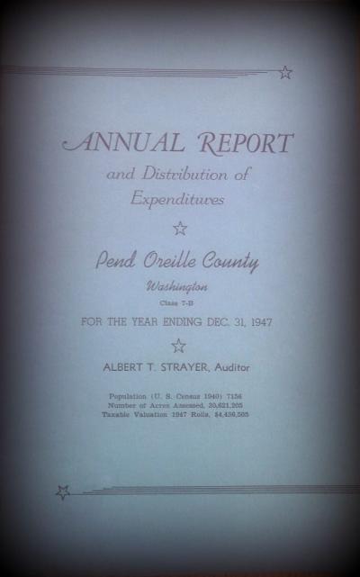 1947 Annual Report cover