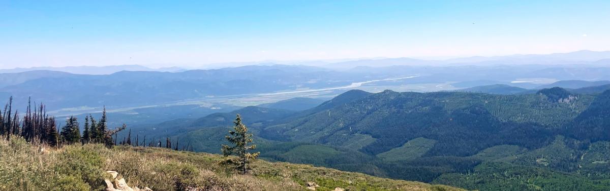 View From Calispel Peak